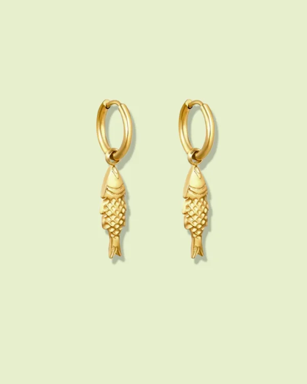 Golden Catch Hoops